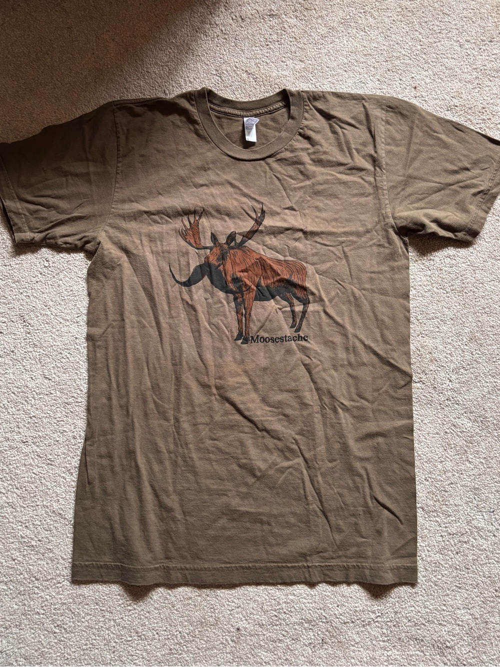 Moosestache Graphic T‑Shirt